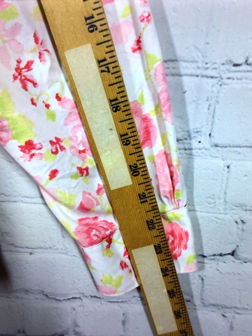 Brooks Brothers White Pink Floral Button-Up Blouse - Picture 5 of 7